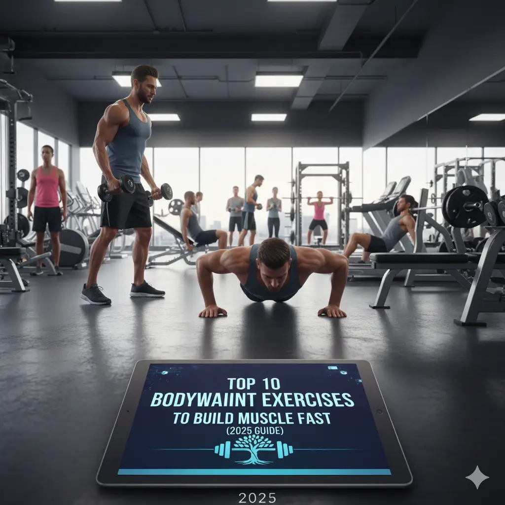 bodyweight exercises to build muscle bodyweight workout build muscle fast at home no equipment workout