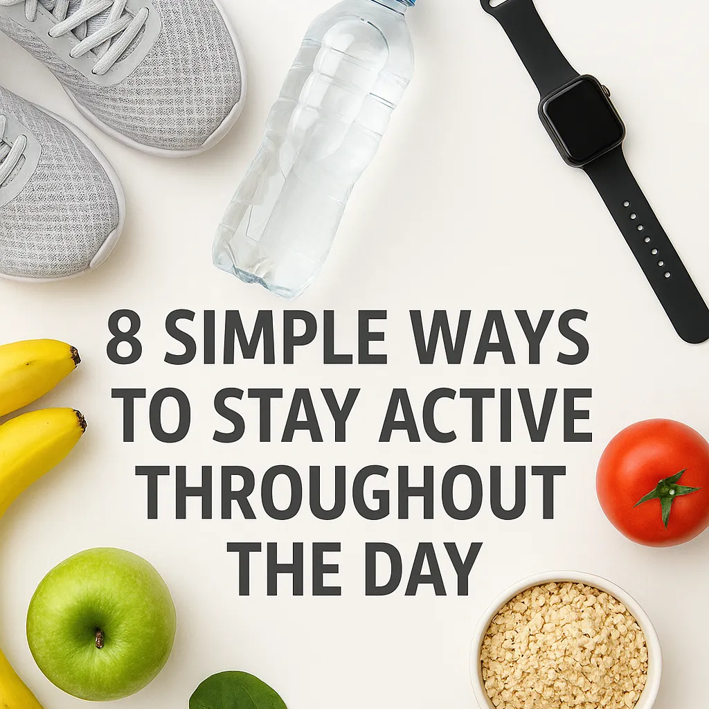 Stay active daily with small habits that improve energy, metabolism, and mood. Discover 8 simple ways to move more without long workouts.